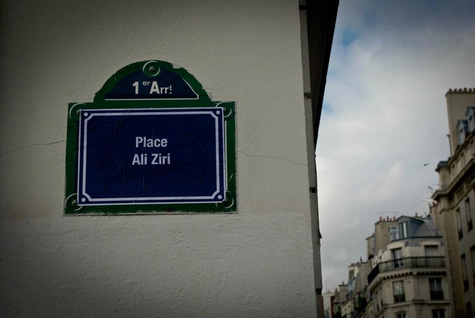 Manif "Le 8 mai c'est notre tour" (2012) - Notre "plaque" pour une Place Ali Ziri